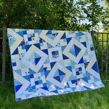 Load image into Gallery viewer, True Blue Filtered Sunshine kit with backing and binding