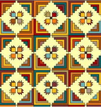 Load image into Gallery viewer, Scrappy Bear Cabin, but KING sized!