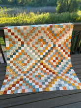 Load image into Gallery viewer, Scrappy Trip Around the World Quilt Kit