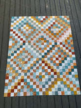 Load image into Gallery viewer, Scrappy Trip Around the World Quilt Kit