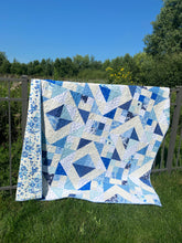Load image into Gallery viewer, True Blue Filtered Sunshine Quilt Kit