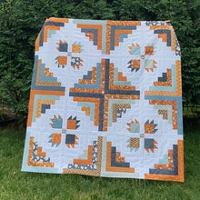 Load image into Gallery viewer, Scrappy Bear Cabin Quilt Paper Pattern
