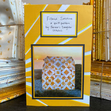 Load image into Gallery viewer, Filtered Sunshine Quilt Paper Pattern