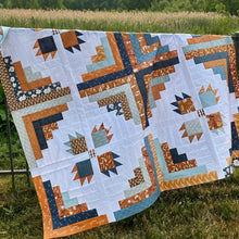 Load image into Gallery viewer, Scrappy Bear Cabin Quilt Kit
