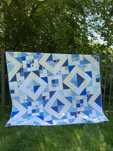 Load image into Gallery viewer, True Blue Filtered Sunshine Quilt Kit
