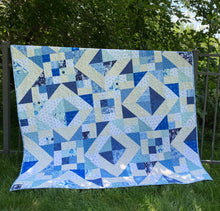 Load image into Gallery viewer, True Blue Filtered Sunshine Quilt Kit
