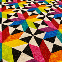 Load image into Gallery viewer, Star Spectrum Quilt Paper Pattern
